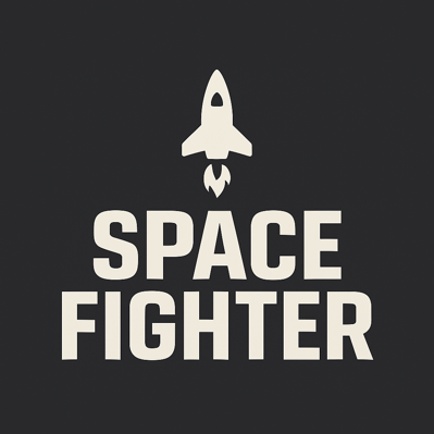Space Fighter Logo